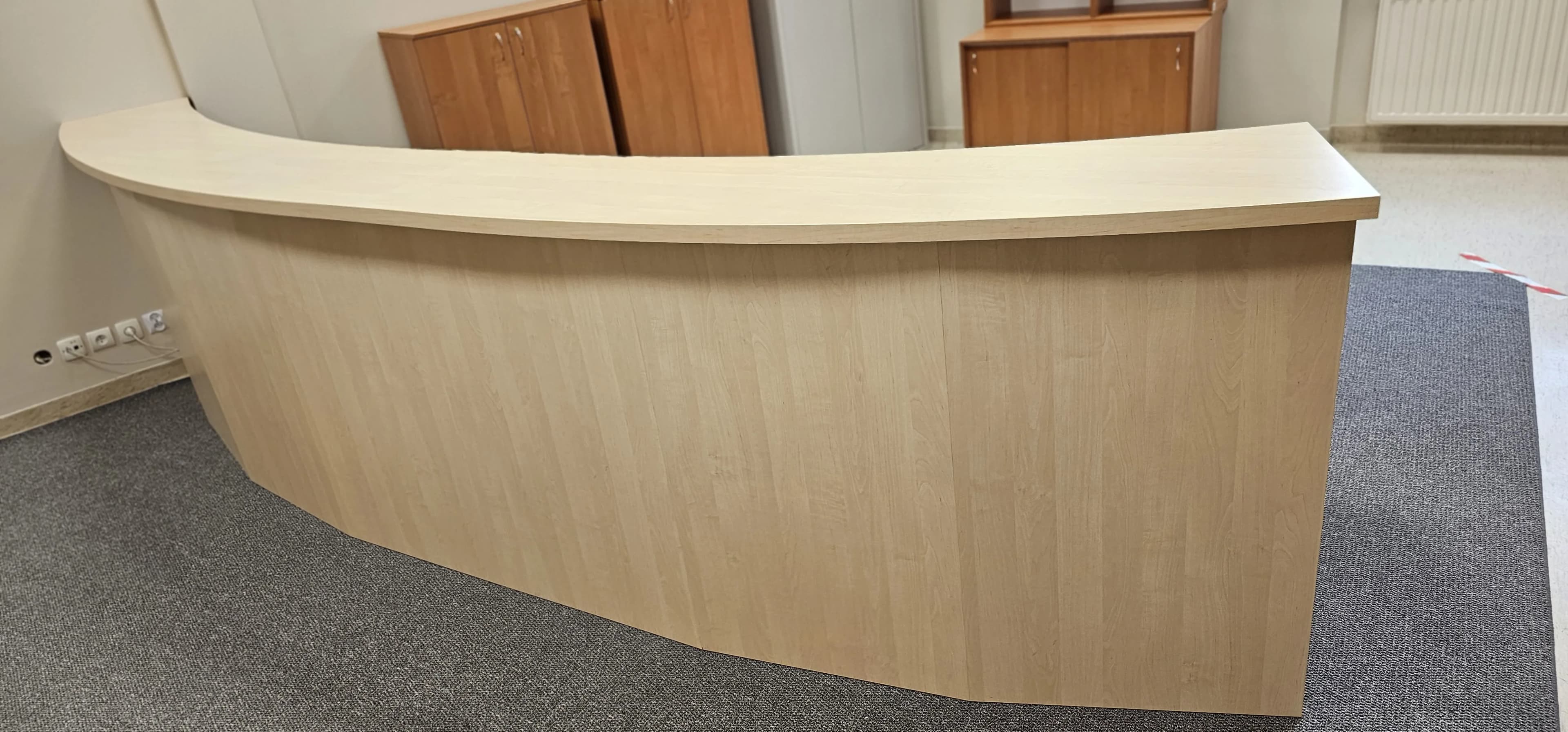 Recepcja Drewno Jasne Biuro - Stolarnia Pablo Słupsk