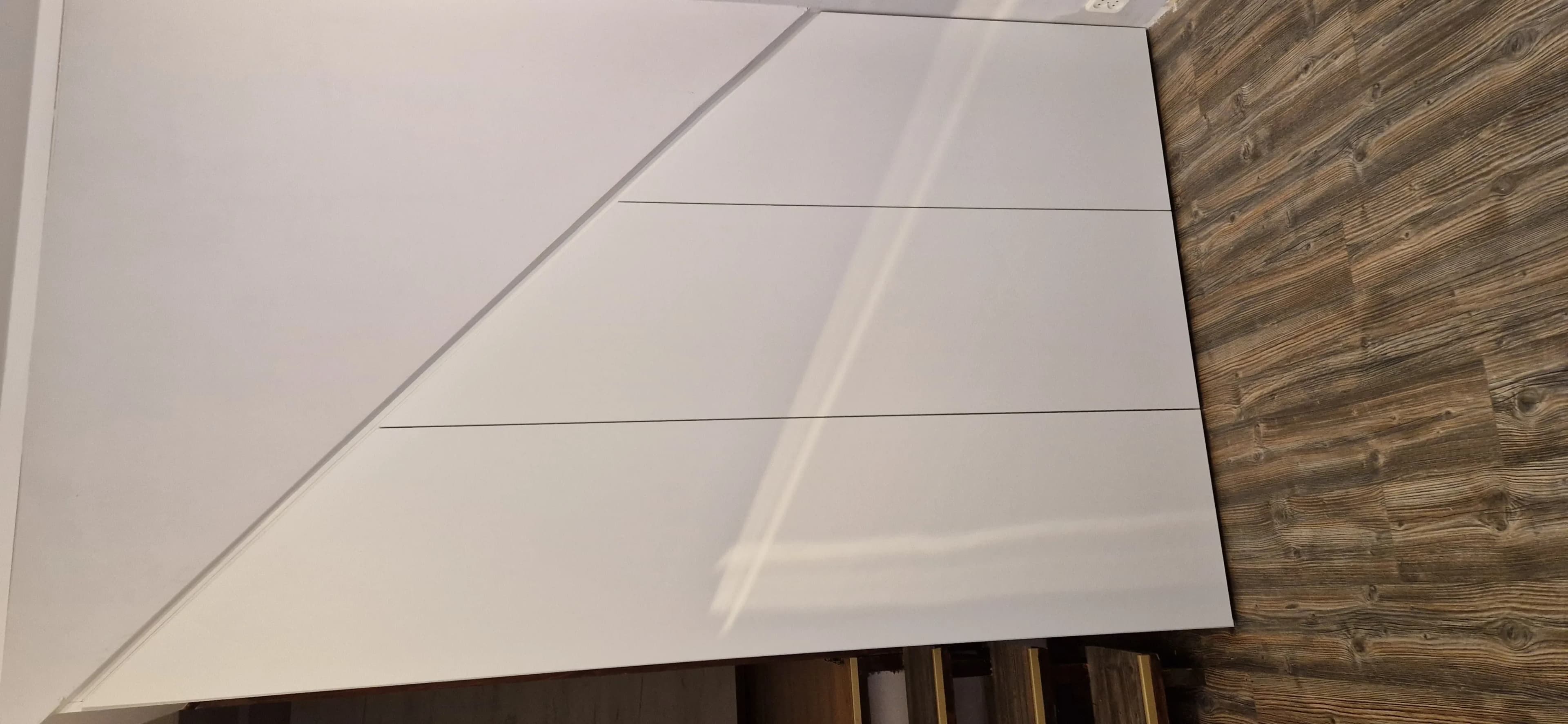 Zabudowa Biala Nowoczesna Skosy - Stolarnia Pablo Słupsk